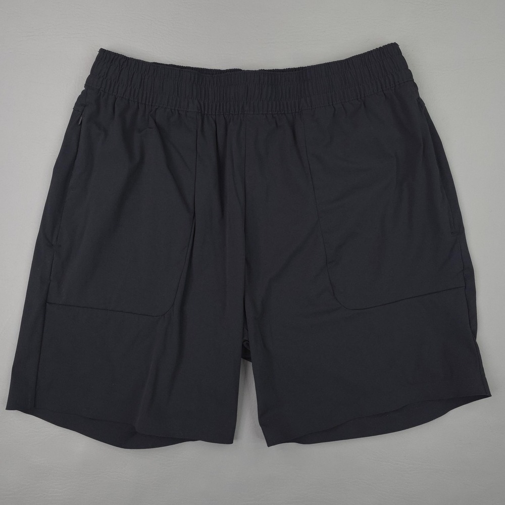 Proof Highline Shorts Mens Large Black 7 in Quick Dry Water Resistant Huckberry